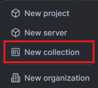 Create a collection